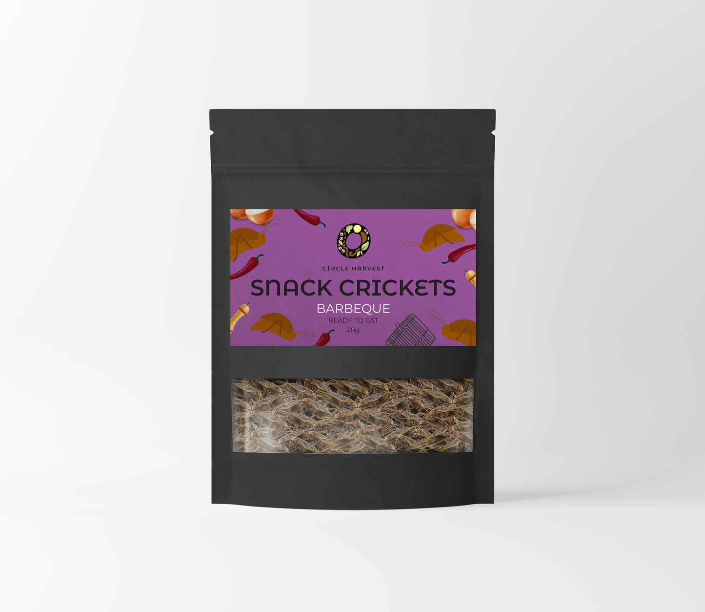 Flavoured Snack Crickets 20g