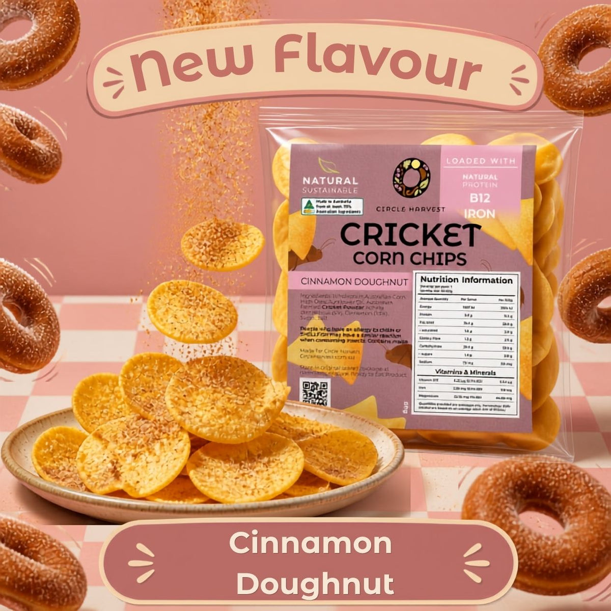 Cricket Corn Chips 50g
