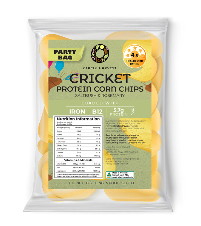 Cricket Chips Party Pack- 250g