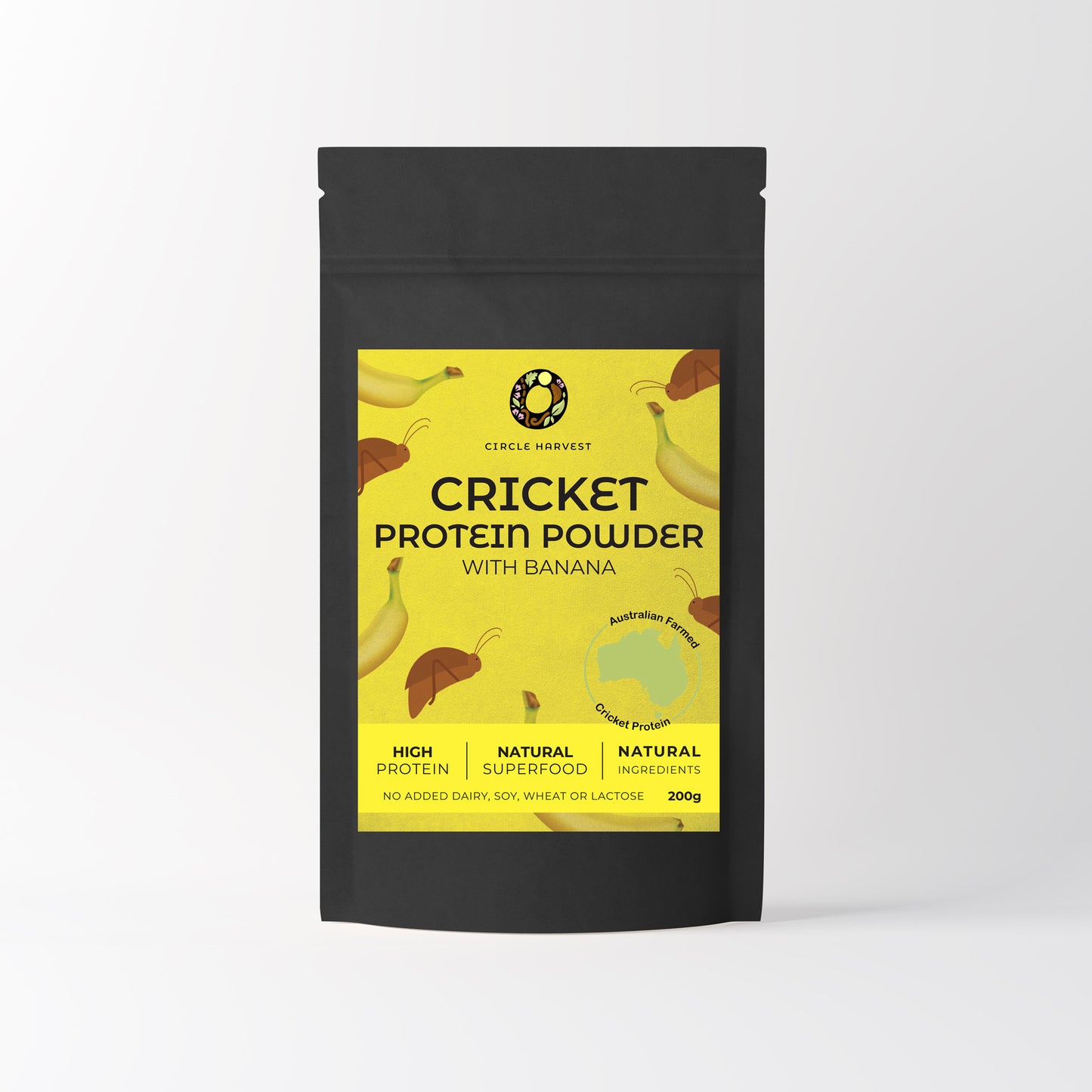 Banana Cricket Protein Shake